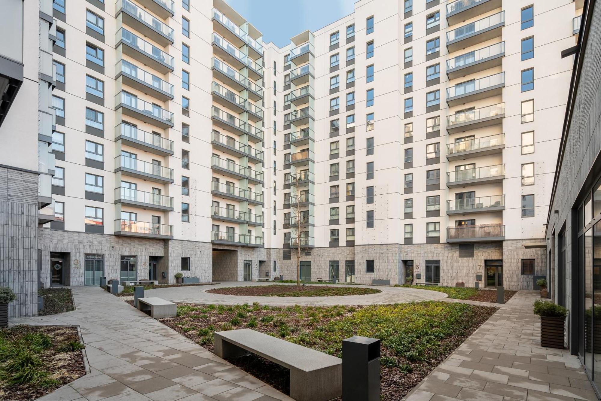 High Wilanow Modern Apartment Varsó Kültér fotó